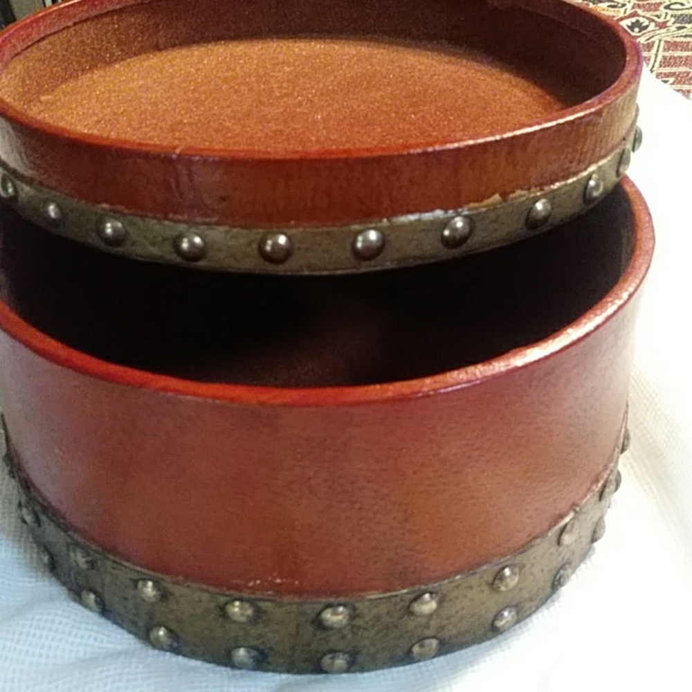 Drum style vintage box - Picture 2 of 4